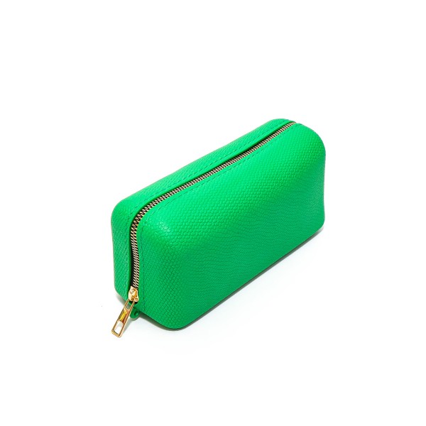 aromatik KOKULU gece çantası CLUTCH ÇANTA PİTON YILAN DESENLİ- kokulu özel gece çantası yeşil