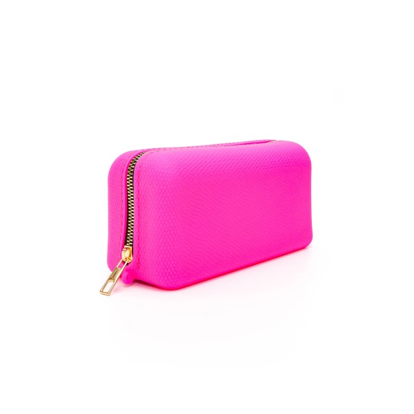 aromatik KOKULU gece çantası CLUTCH ÇANTA PİTON YILAN DESENLİ- kokulu özel gece çantası pembe
